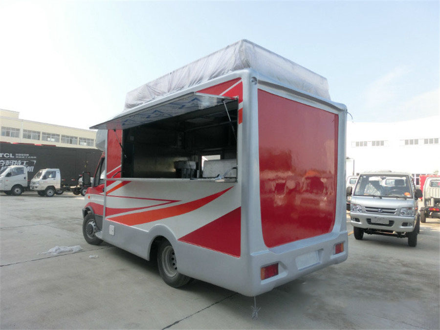 廂長4.1米依維柯 餐車